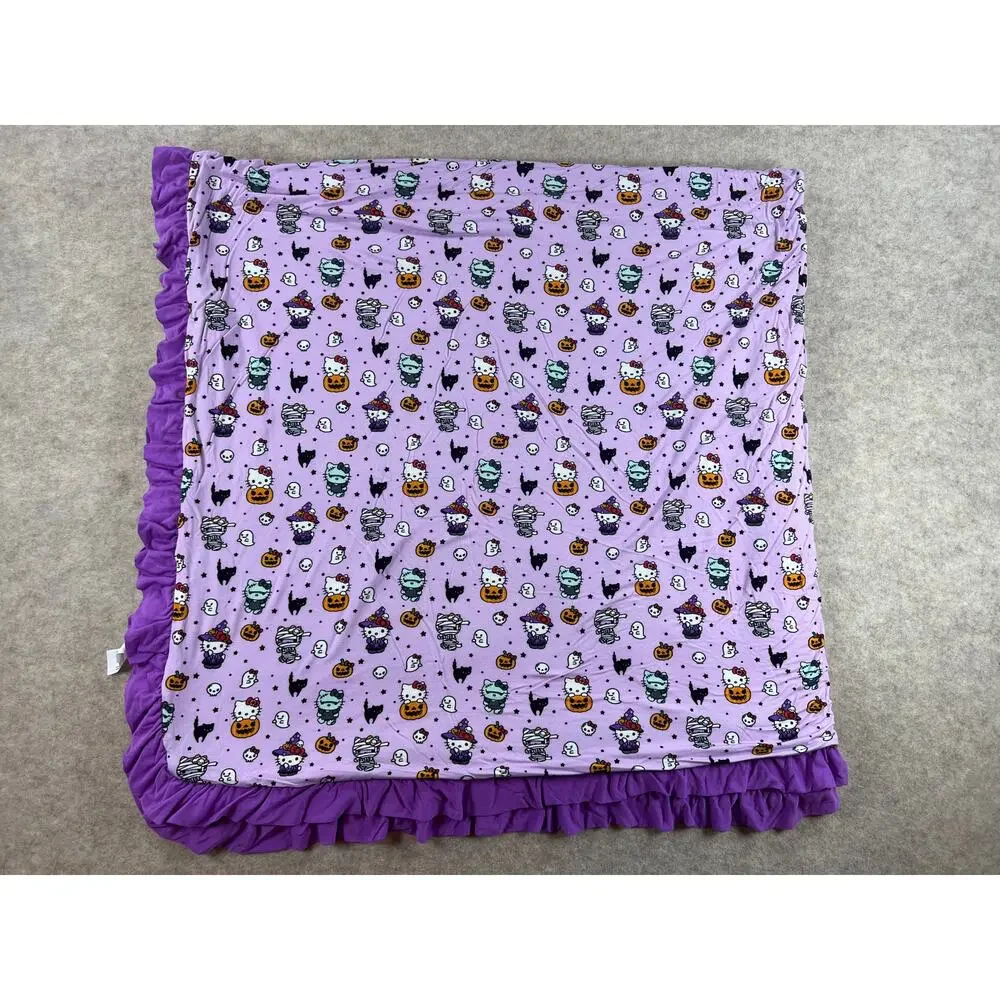 Posh Peanut Hello Kitty Halloween Luxe Patoo Bamboo Blanket 60x60